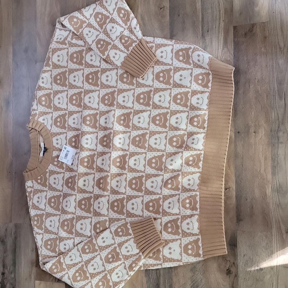 American Eagle sweater.  Ghost Pac-Man. Xxl